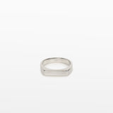 Straight Band Ring in Silver