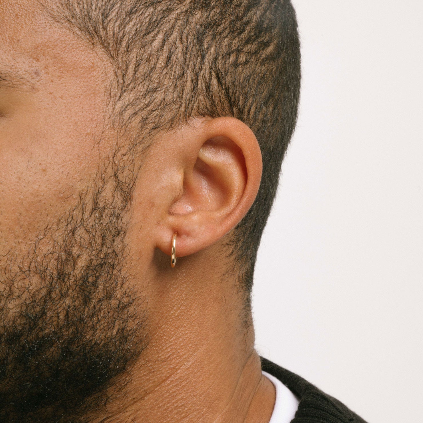 Irregular Ear Clips  Clip on earrings, Ear, Stud earrings for men