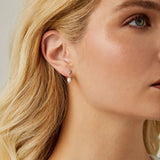 Belle Clip On Earrings in Silver
