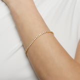 Classic Tennis Bracelet in Gold