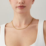 Essential Cuban Chain Set in Gold