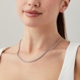 Essential Cuban Chain Set in Silver