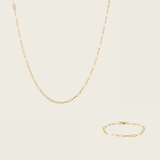 Essential Paperclip Set in Gold