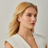 Genevieve Clip On Earrings in Silver