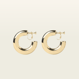 Statement Hoops Set in Gold