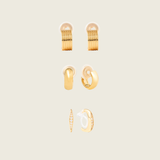 Huggies Set in Gold