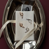 Mini Marquise Hoop Clip On Earrings in Gold