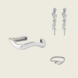 Icons Statement Set in Silver