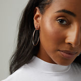 Hoops Set in Silver