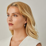 Lynn Clip On Earrings in Silver