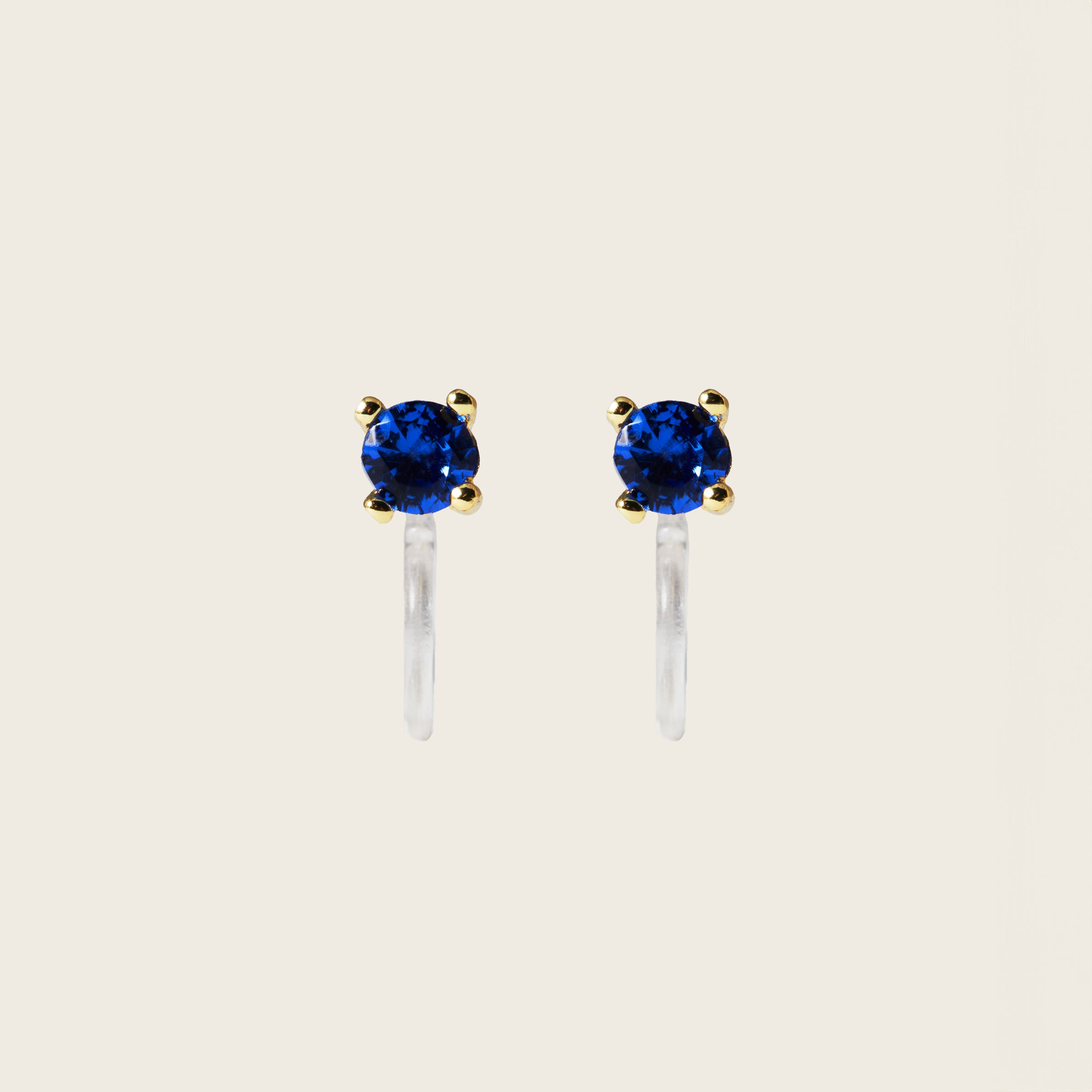 Mini Stud Clip On Earrings in Gold