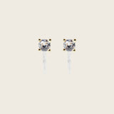Mini Stud Clip On Earrings in Gold
