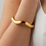 Organic Wave Bangle