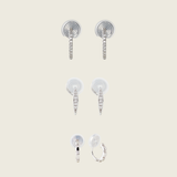 Pavé Set in Silver