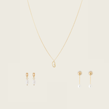 Pearl Lover Set in Gold