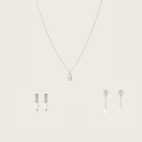 Pearl Lover Set in Silver