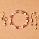 Pink Jewellery Set