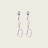 Pearl Jewellery Set in Silver