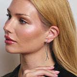 Scarlett Clip On Earrings in Silver