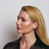 Scarlett Clip On Earrings in Silver