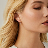 Sylvia Clip On Earrings in Silver