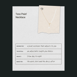 Tess Pearl Necklace