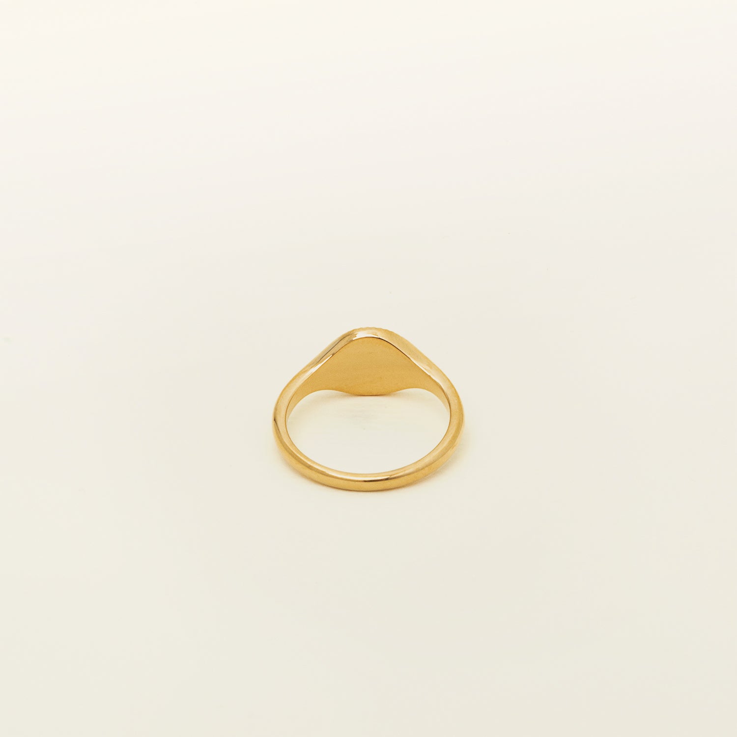 Image of the Sunbeam Ring is crafted out of 18K Gold Plated Stainless Steel, providing a non-tarnishing and water-resistant material. Please note, this ring is sold as a single item.